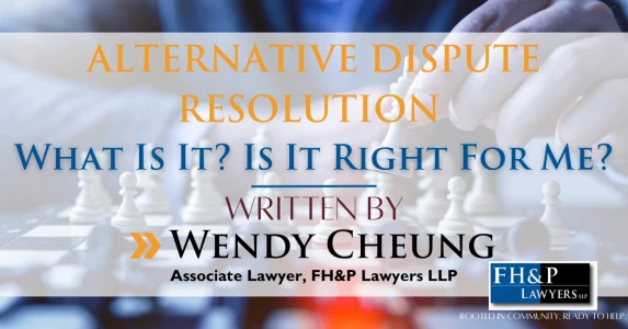 Alternative Corporate Dispute Resolution: What is it? Is it right for me?
